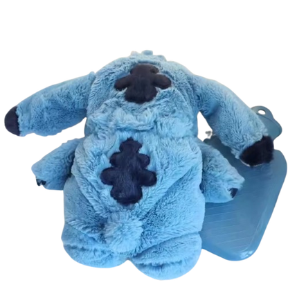 🩵 Doudou kawaii – Bouillotte chaude et réconfort hivernal 🩵